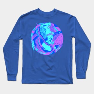 Blue Sagittarius Beauty Long Sleeve T-Shirt